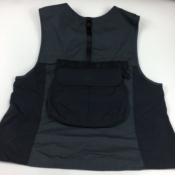 Nike Sportswear Tech Pack Unlined Gilet Vest Bag Black Men's M DM5534-06… - Picture 2 of 10